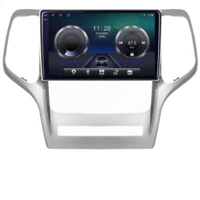 Navigatie Jeep Gran Cherokee 2011-2013 C-grche Android Octa Core Ecran 2K QLED GPS 4G 4+32GB 360 KIT-grche+EDT-E409-2K