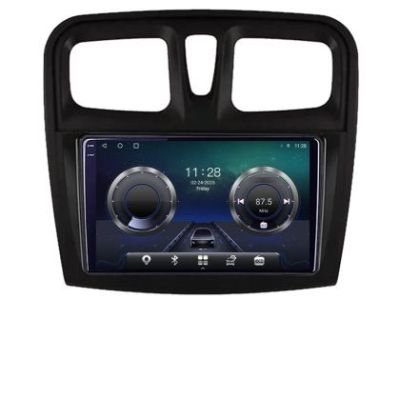 Navigatie Dacia Sandero 2012-2020 var B Android Octa Core Ecran 2K QLED GPS 4G 4+32GB 360 kit-sandero-variantb+EDT-E409-2K