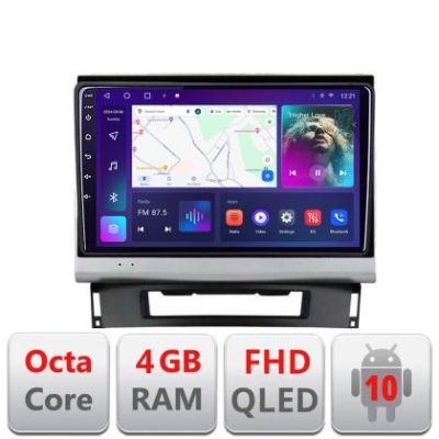 Navigatie Opel Astra J Quad Core B-072 Android Ecran QLED octa core 4+64 carplay android auto KIT-072+EDT-E309V3