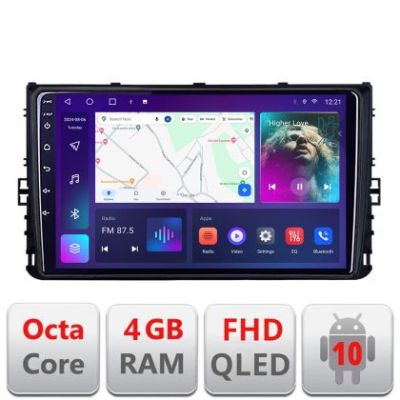 Navigatie grupul VW B-933 Android Ecran QLED octa core 4+64 carplay android auto KIT-933+EDT-E309V3