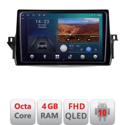 Navigatie Toyota Camry 2021- B-camry2021 Android Ecran QLED octa core 4+64 carplay android auto kit-camry2021+EDT-E310V3