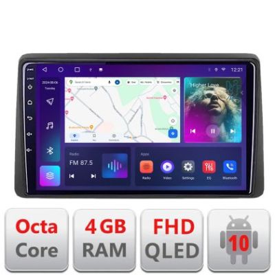 Navigatie DODGE RAM 2019-  Android Ecran QLED octa core 4+64 carplay android auto kit-RAM2019+EDT-E309V3