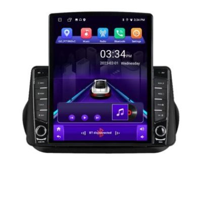 Navigatie Peugeot Bipper, Citroen Nemo, Fiat Qubo 2008-2017 Android radio gps internet quad core 2+32 ecran vertical 9.7" Kit-bipper+EDT-E708