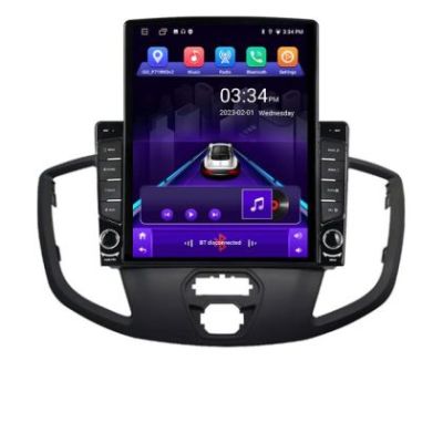 Navigatie Ford Transit V363 2015-2021 Android radio gps internet quad core 2+32 ecran vertical 9.7" Kit-custom+EDT-E708