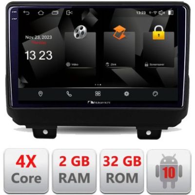 Navigatie Jeep Wrangler 2018- 5230-WRANGLER Android Ecran 720P Quad Core 2+32 carplay android auto