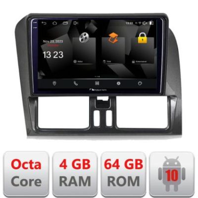 Navigatie dedicata Nakamichi Volvo XC60 5510-272  Android Octa Core 720p 4+64 DSP 360 camera carplay android auto