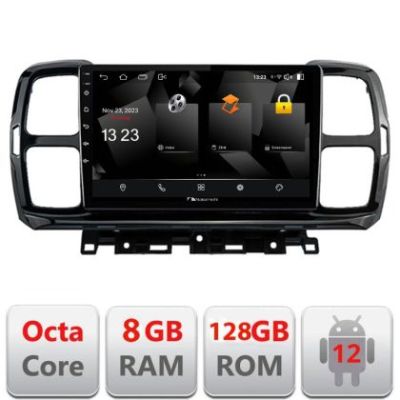 Navigatie Citroen C5 Aircross Android radio gps internet quad core 8+128 carplay android auto