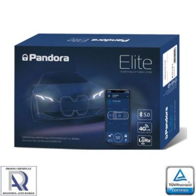 Pandora Elite - alarma auto super FULL - PAGER + SMART prin GSM(4G)  si pager 433Mhz, GPS de precizie maxima