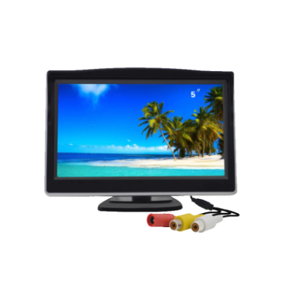 Monitor auto pentru camera de mers cu spatele 5" diagonala alimentare la 12V EDT-5AV