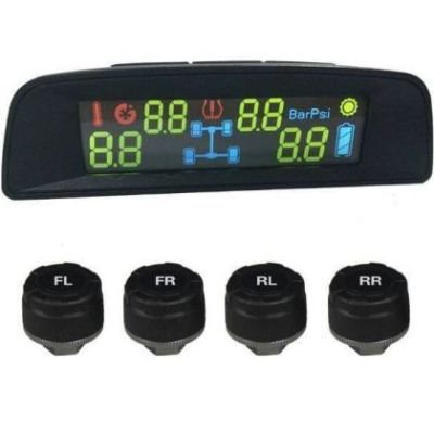 Sistem de monitorizare a presiunii in pneuri cu incarcare solara Edotec EDT-TPMS06