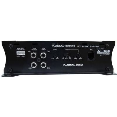 Amplificator Audio System CARBON-130.2, 2x130 sau 1x320 watts, in 2 sau 4 ohm, clasa AB