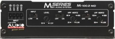 Amplificator Audio System M-100.2 MD, 2 x 150 watts, in 2 sau 4 ohm, dimensiune micro clasa D