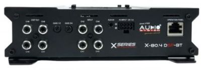 Amplificator Audio System X-80.4 DSP-BT, 4 x 150 watts, in 2 sau 4 ohm, 4 canale amplificate si 4 preamplificate cu DSP