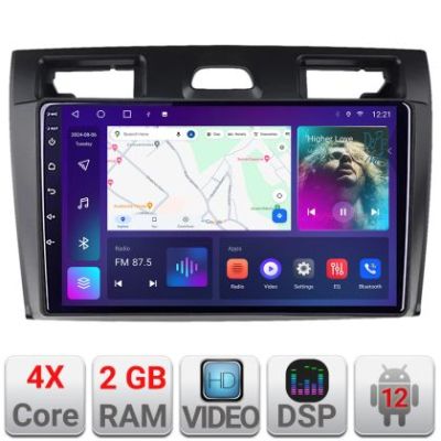 Navigatie Ford Fiesta MK5 2002-2008 Android radio gps internet 2+32 KIT-fiesta-mk5+EDT-E209