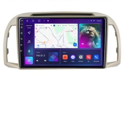 Navigatie Nissan Micra 2002-2010 Android radio gps internet 2+32 KIT-micra2003+EDT-E209