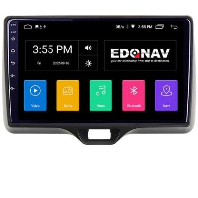 Navigatie Toyota Yaris 2020- Android radio gps internet 2+32 kit-yaris2020+EDT-E210