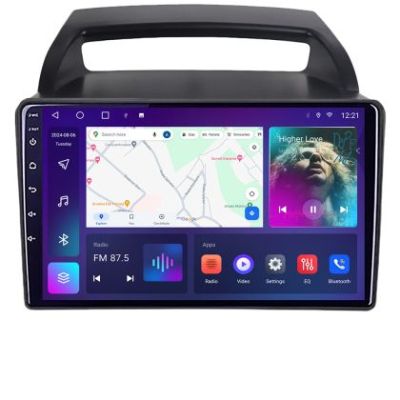 Navigatie Kia Carnival 2006-2014 Android radio gps internet quad core 4+64 carplay android auto KIT-carnival2006+EDT-E309v3