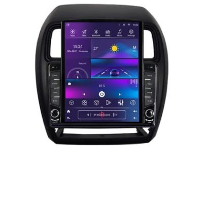 Navigatie Mitsubishi ASX 2017-2021 model facelift Android radio gps internet quad core 2+32 ecran vertical 9.7" Kit-026-facelift+EDT-E708