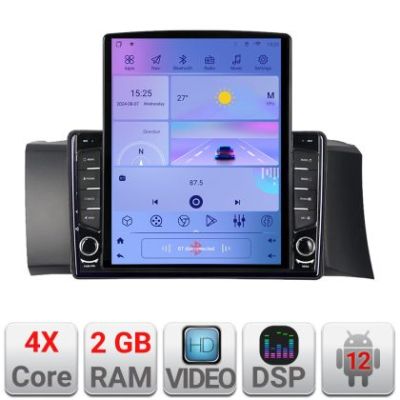 Navigatie Subaru BRZ 2012-2021 Toyota GT 86 2012-2021 Android radio gps internet quad core 2+32 ecran vertical 9.7" KIT-BRZ+EDT-E708