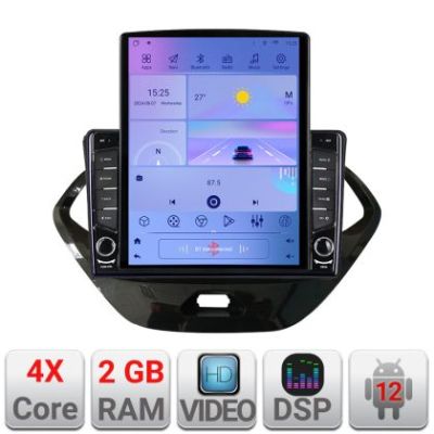 Navigatie Ford KA 2015-2020 Android radio gps internet quad core 2+32 ecran vertical 9.7" KIT-ka+EDT-E708