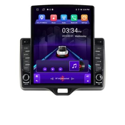 Navigatie Toyota Yaris 2020- Android radio gps internet quad core 2+32 ecran vertical 9.7" kit-yaris2020+EDT-E708