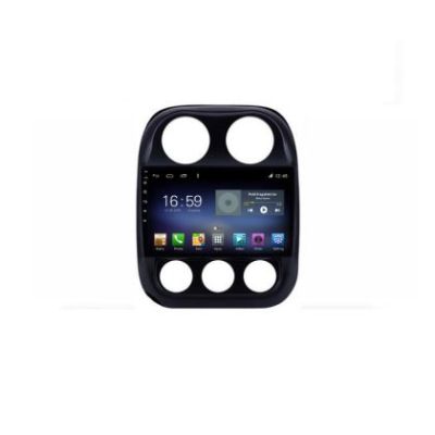 Navigatie Jeep Compass 2010-2016 Manual F-2500 Octa Core cu Android Radio Bluetooth Internet GPS WIFI DSP 8+128GB 4G