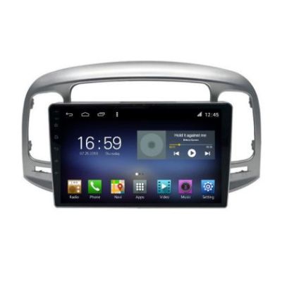 Navigatie HHyundai Accent 2009-2012 F-accent Octa Core cu Android Radio Bluetooth Internet GPS WIFI DSP 8+128GB 4G