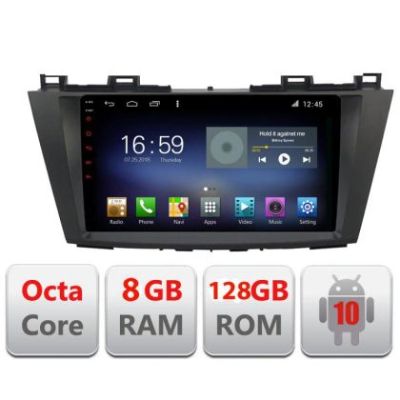 Navigatie MAZDA 5 2010-2017 F-117 Octa Core cu Android Radio Bluetooth Internet GPS WIFI DSP 8+128GB 4G