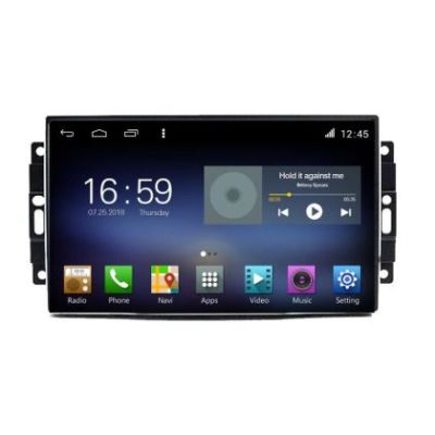 Navigatie CHRYSLER Jeep Manual F-202 Octa Core cu Android Radio Bluetooth Internet GPS WIFI DSP 8+128GB 4G v1