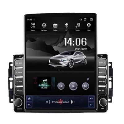 Navigatie CHRYSLER Jeep Manual H-202 ecran tip TESLA 9.7" cu Android Radio Bluetooth Internet GPS WIFI 4+32GB DSP 4G O v2