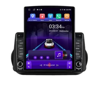 Navigatie Peugeot Bipper, CitroenNemo, Fiat Qubo 2008-2017 Android radio gps internet quad core 2+32 ecran vertical 9.7" Kit-bipper+EDT-E708 v2