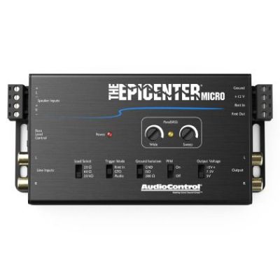 EPICENTER MICRO - Procesor sunet restaurare bass & Line Output Convertor 12 V AudioControl