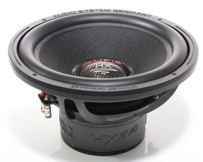 Subwoofer pasiv incinta 100L Audio System HX12 EVO BP-2, 1000(2x500) watts, 4x2 ohm, 2 x 300mm, 2 x 12