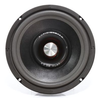 Subwoofer pasiv flat fara incinta Audio System AX 08 FL EVO 2, 150 watts, 3 ohm, 200mm, 8