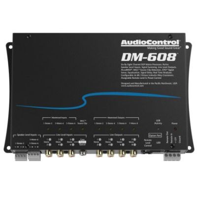 Audiocontrol DM-608 Procesor Matrix premium 6 Input 8 Output