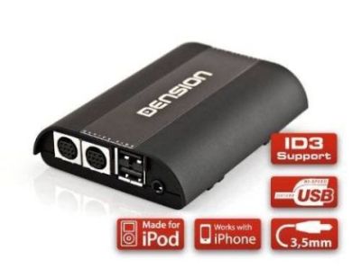 Interfata integrare AUX-In, USB, iPod, Bluetooth, Dension Gateway 500S (Dual FOT) v1