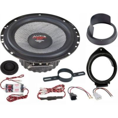 KIT Sistem component Dedicat Opel Astra K EVO2 x-fit  6.5" 165mm 110W pe 2 căi Crossover plug'n'play  Audio System German Sound v1