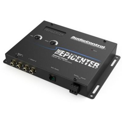 The EPICENTER Black - Procesor digital restaurare bass & Line Output Convertor 12 V AudioControl