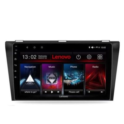 Navigatie Mazda 3 2009-2014 Lenovo Kit-034 4+64 GB Android Waze USB Navigatie Internet Youtube Radio