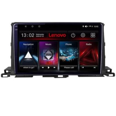 Navigatie Toyota Highlander 2013-2018 Android radio gps internet 4+64 Lenovo