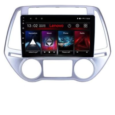 Navigatie Hyundai I30 2009-2012 clima manuala Lenovo Kit-I30AC 4+64 GB Android Waze USB Navigatie Internet Youtube Radio