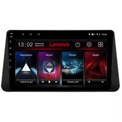 Navigatie Nissan Micra 2010-2014 Android radio gps internet 4+64 Lenovo