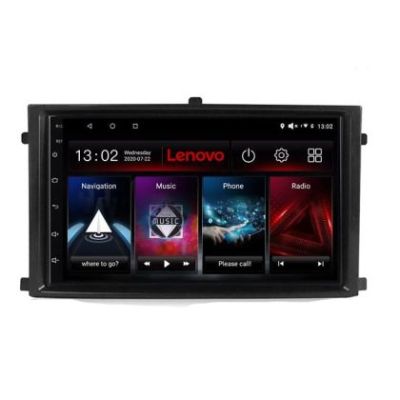 Navigatie Rexton 2019- Lenovo Kit-REXTON 4+64 GB Android Waze USB Navigatie Internet Youtube Radio