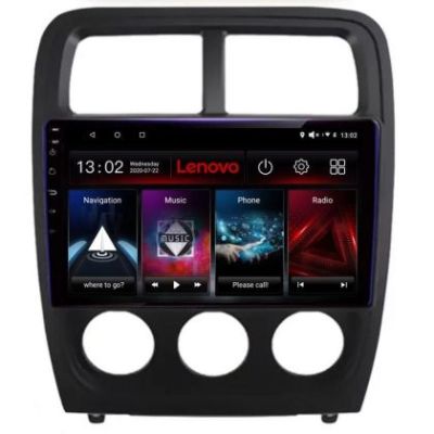 Navigatie Dodge Caliber 2010-2012 Lenovo Kit-CALIBER 8 core 6+128 GB Android Waze USB Navigatie Internet Youtube Radio