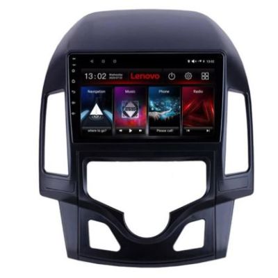 Navigatie Hyundai I30 2009-2012 clima automata Lenovo Kit-I30AUTOMATIC 8 core 6+128 GB Android Waze USB Navigatie Internet Youtube Rad