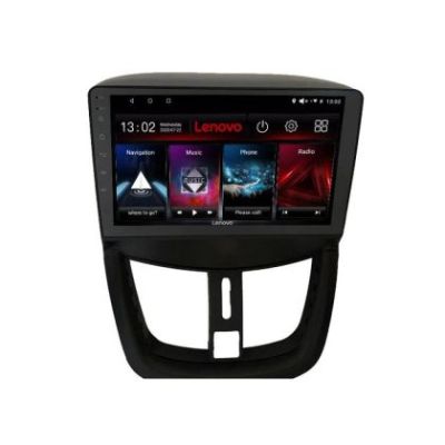 Navigatie Peugeot 207 Lenovo Kit-PE01 8 core 6+128 GB Android Waze USB Navigatie Internet Youtube Radio