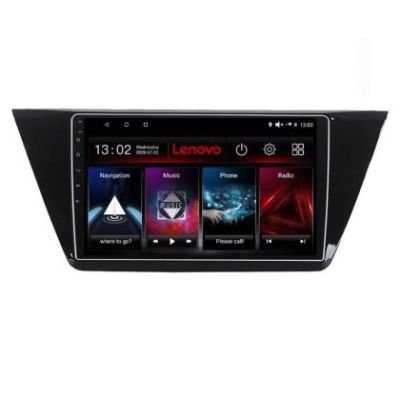 Navigatie Volkswagen Touran 2016- Lenovo Kit-3144 8 core QLED 2K 4+64 360 Android Waze USB Navigatie Internet Youtube Radio