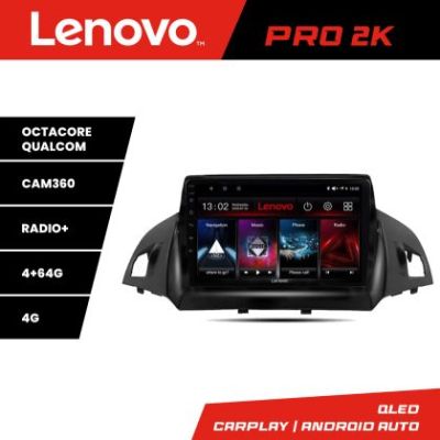 Navigatie Ford Kuga 2013-2017 Lenovo Kit-362 8 core QLED 2K 4+64 360 Android Waze USB Navigatie Internet Youtube Radio