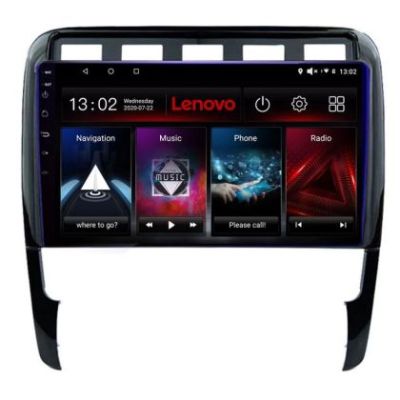 Navigatie Porsche Cayenne 2002-2011 Lenovo Kit-443 8 core QLED 2K 4+64 360 Android Waze USB Navigatie Internet Youtube Radio