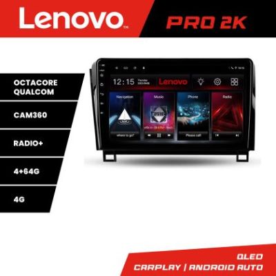 Navigatie Toyota Tundra 2007-2013 Android radio bluetooth internet 8 core QLED 2K 4+64 360 Lenovo